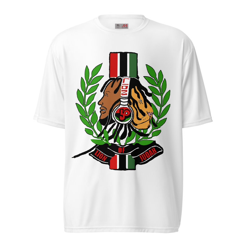 Lion Of Judah God Unisex performance crew neck t-shirt