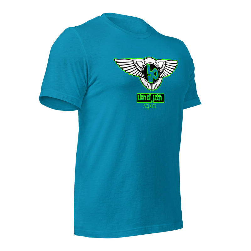 Lion Of Judah Green logo Short-sleeve unisex t-shirt