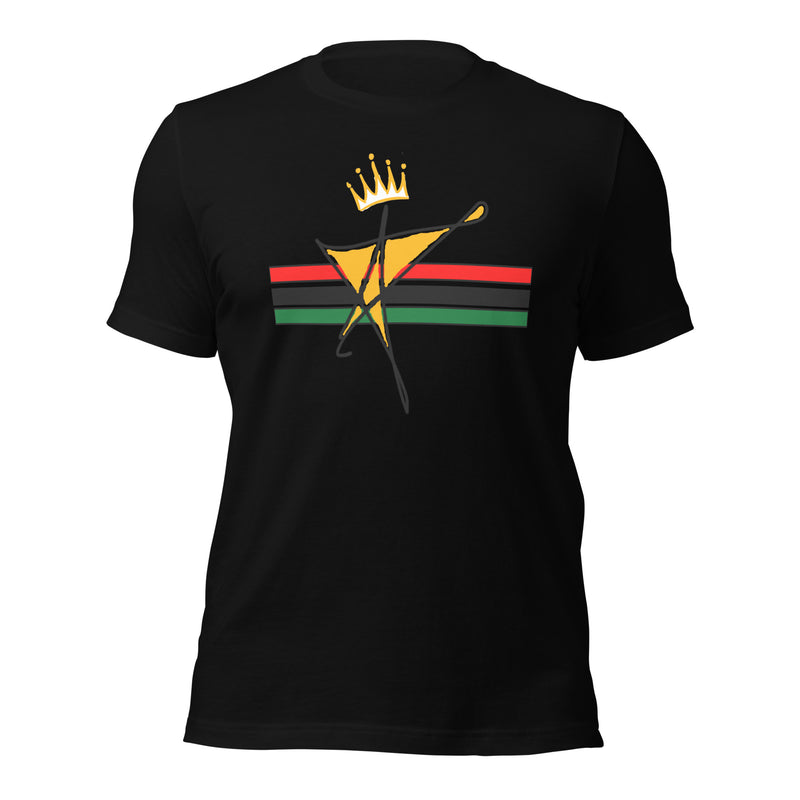 The Black Star Of The Tribe Of Judah Unisex t-shirt