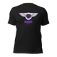 Lion Of Judah Wingz  Purple logo Short-sleeve unisex t-shirt
