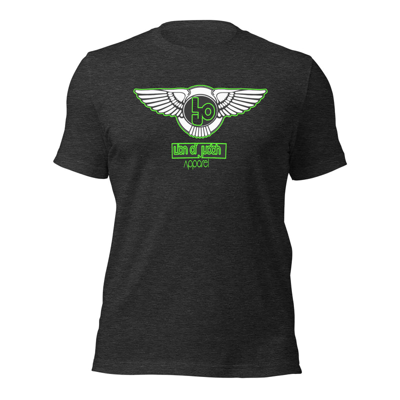 Lion Of Judah Green logo Short-sleeve unisex t-shirt