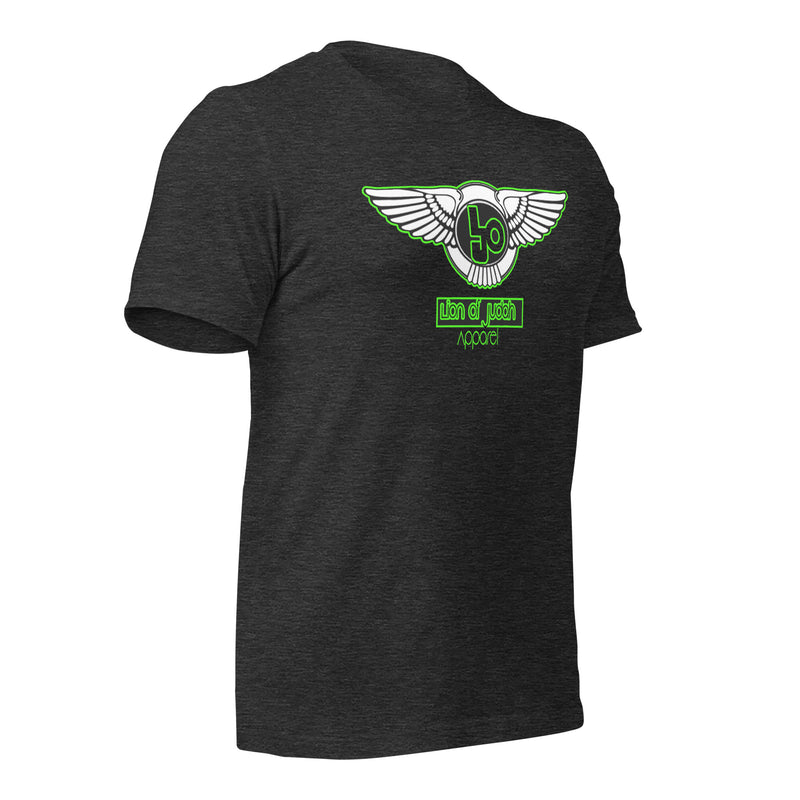 Lion Of Judah Green logo Short-sleeve unisex t-shirt