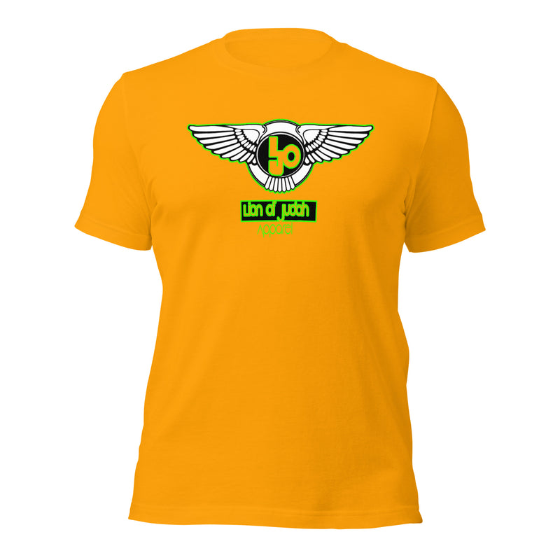Lion Of Judah Green logo Short-sleeve unisex t-shirt
