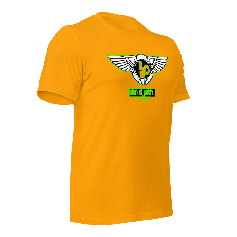 Lion Of Judah Green logo Short-sleeve unisex t-shirt