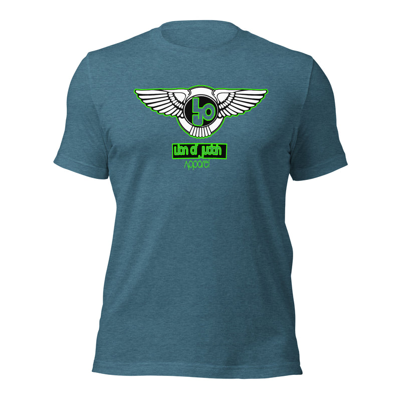 Lion Of Judah Green logo Short-sleeve unisex t-shirt