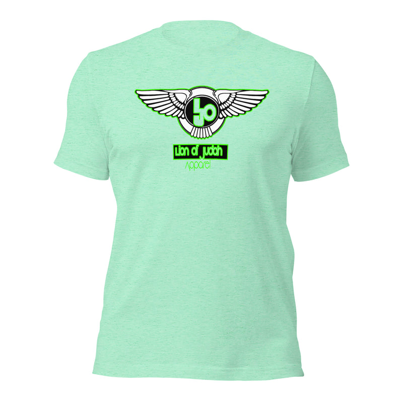 Lion Of Judah Green logo Short-sleeve unisex t-shirt