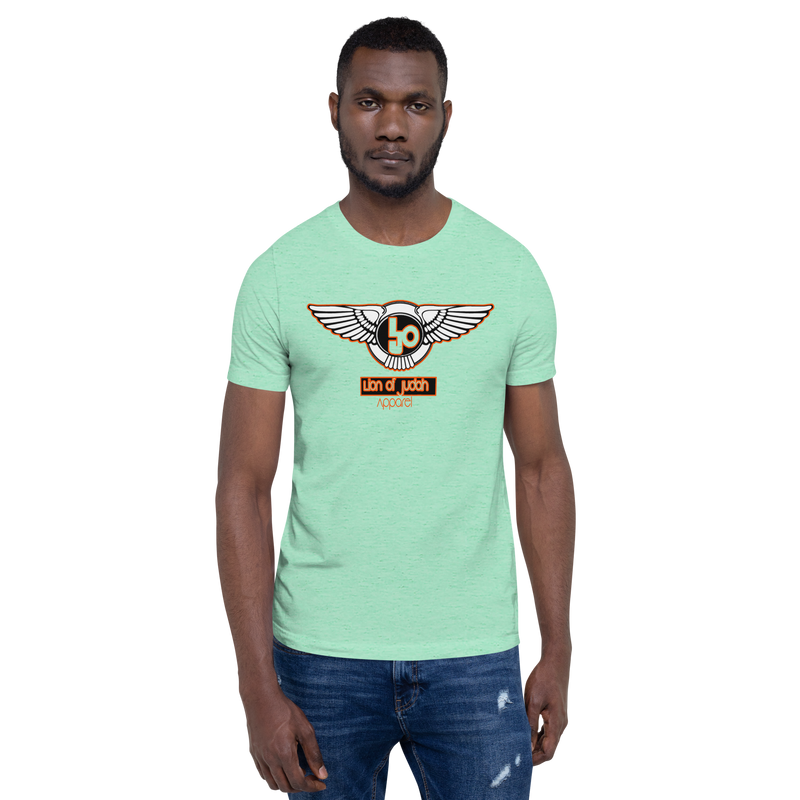 Lion Of Judah Orange Logo Short-sleeve unisex t-shirt