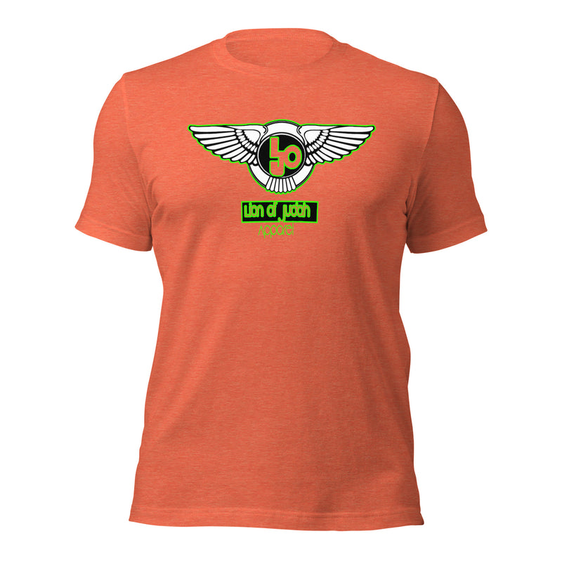 Lion Of Judah Green logo Short-sleeve unisex t-shirt