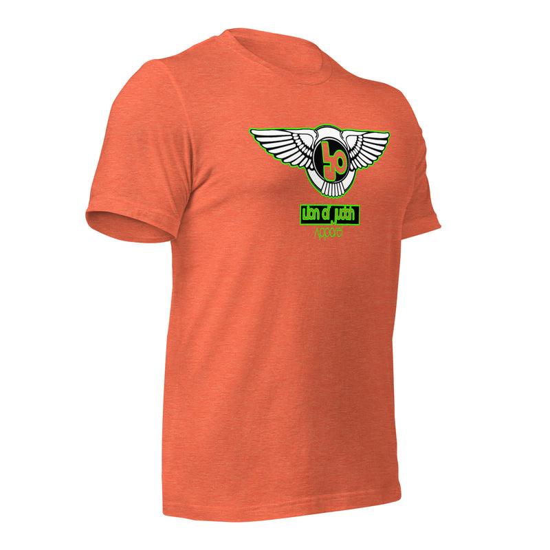 Lion Of Judah Green logo Short-sleeve unisex t-shirt