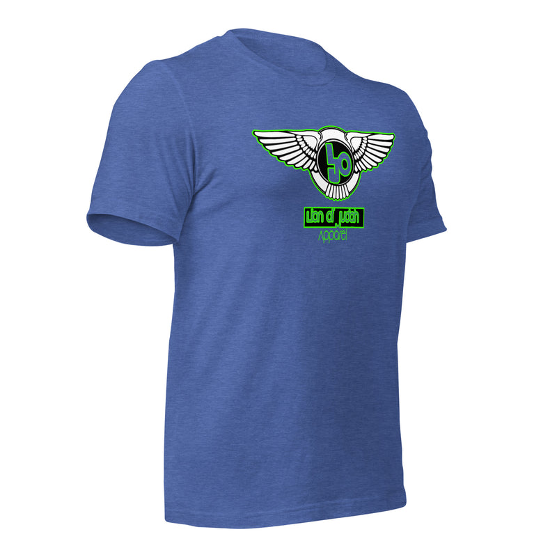 Lion Of Judah Green logo Short-sleeve unisex t-shirt