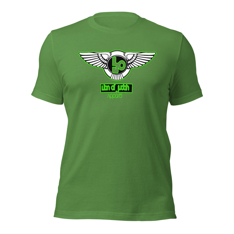 Lion Of Judah Green logo Short-sleeve unisex t-shirt
