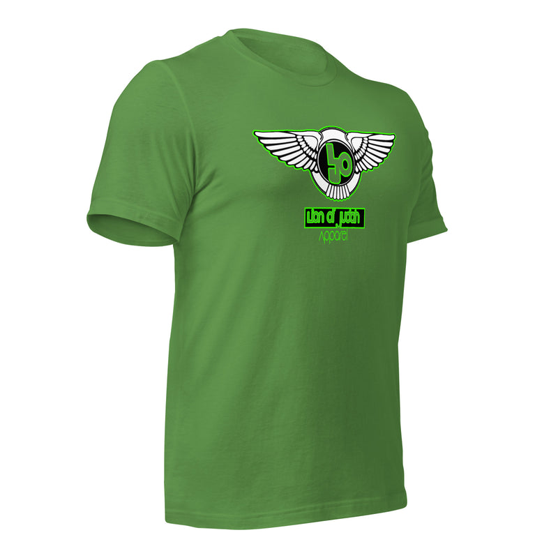 Lion Of Judah Green logo Short-sleeve unisex t-shirt