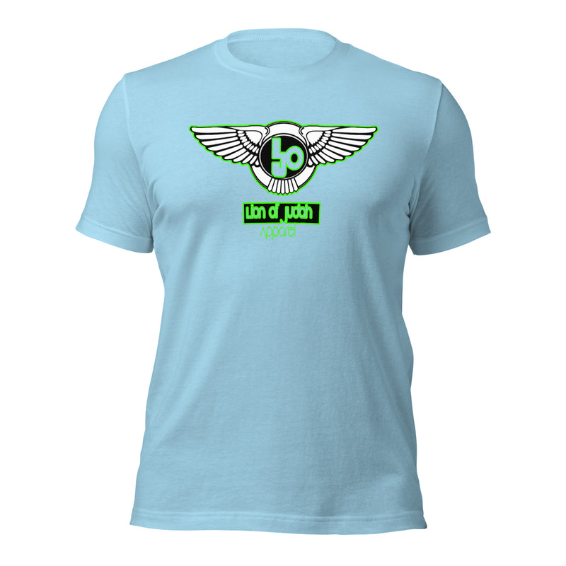 Lion Of Judah Green logo Short-sleeve unisex t-shirt