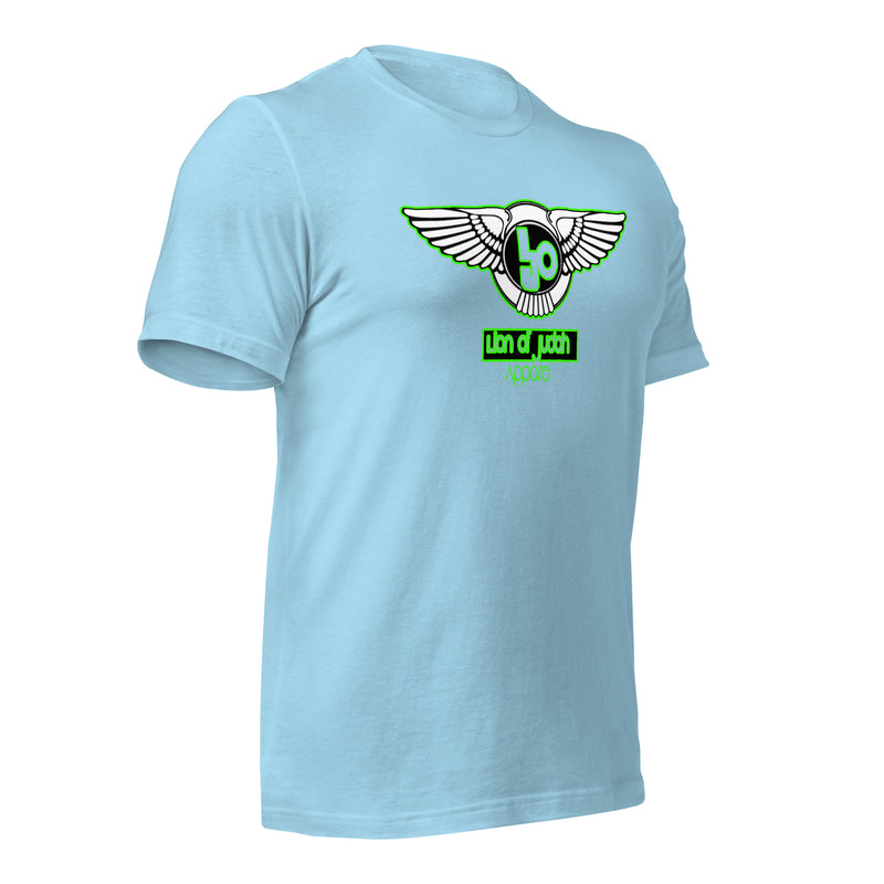 Lion Of Judah Green logo Short-sleeve unisex t-shirt