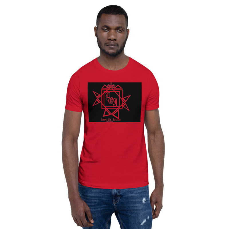 Lion Of Judah Design Unisex t-shirt