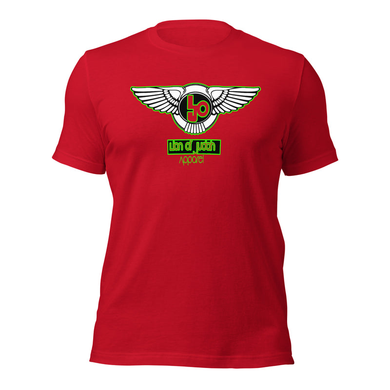 Lion Of Judah Green logo Short-sleeve unisex t-shirt