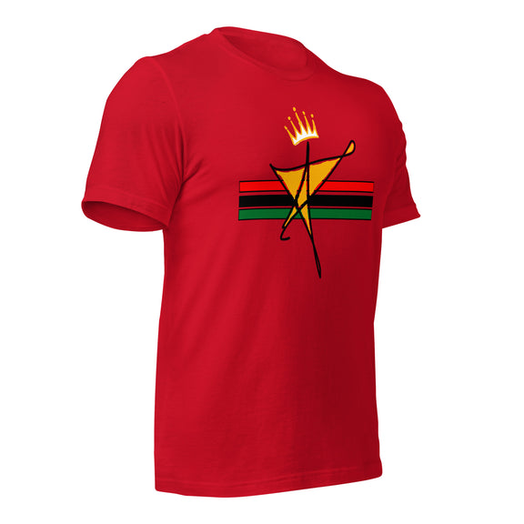 The Black Star Of The Tribe Of Judah Unisex t-shirt