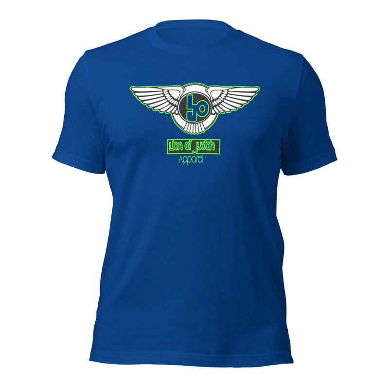Lion Of Judah Green logo Short-sleeve unisex t-shirt
