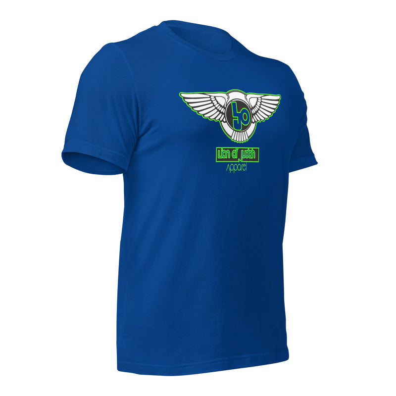 Lion Of Judah Green logo Short-sleeve unisex t-shirt
