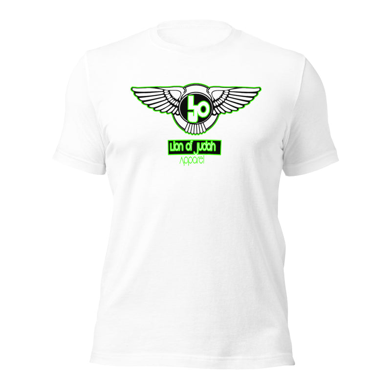 Lion Of Judah Green logo Short-sleeve unisex t-shirt