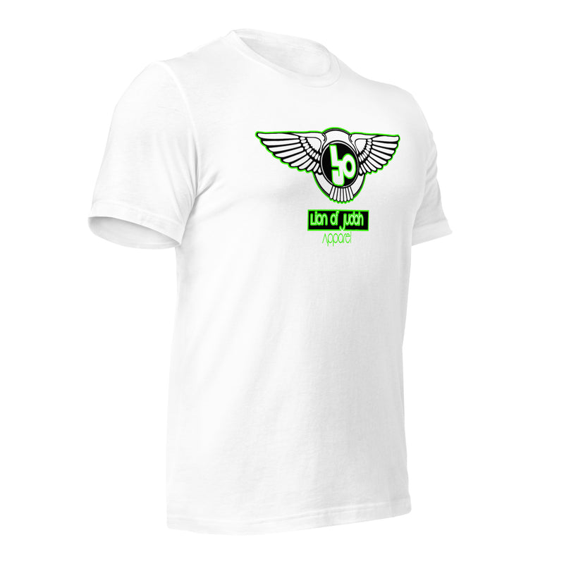 Lion Of Judah Green logo Short-sleeve unisex t-shirt
