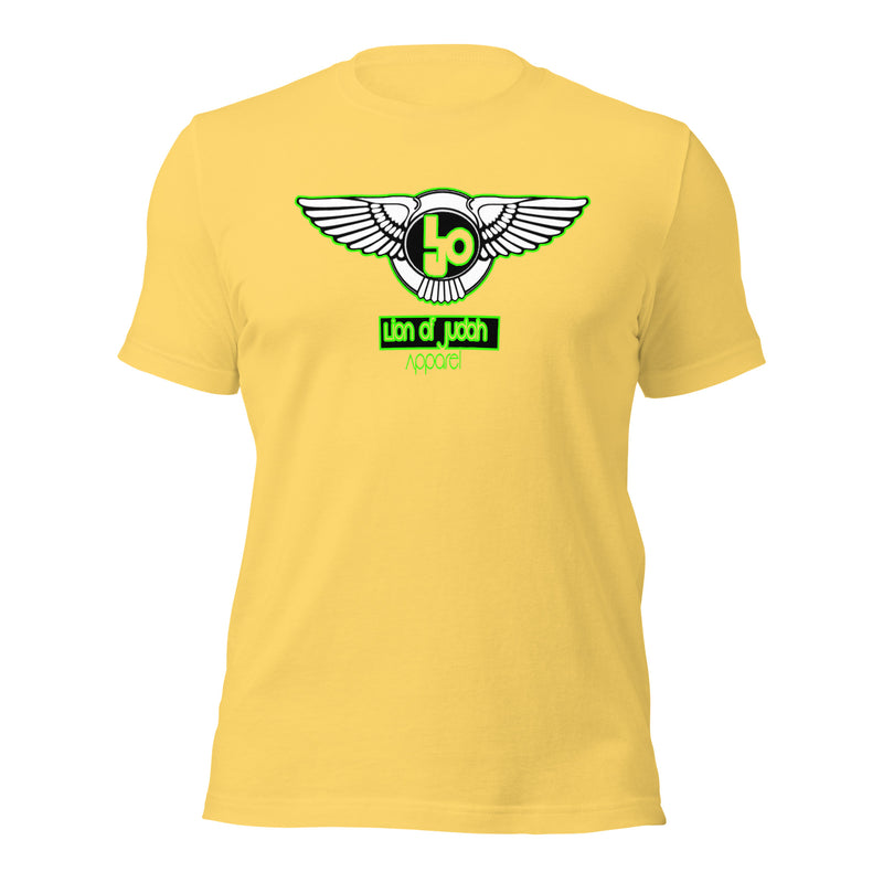 Lion Of Judah Green logo Short-sleeve unisex t-shirt