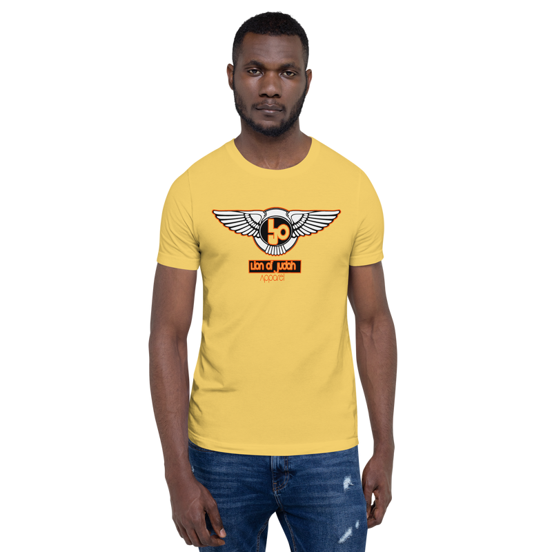 Lion Of Judah Orange Logo Short-sleeve unisex t-shirt