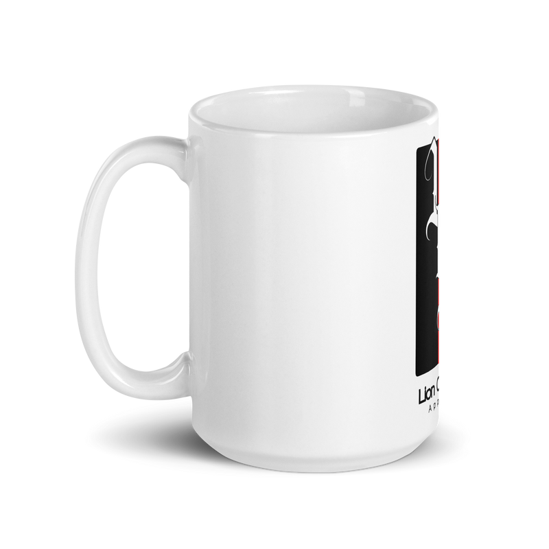 Lion of Judah 2022 Design White glossy mug