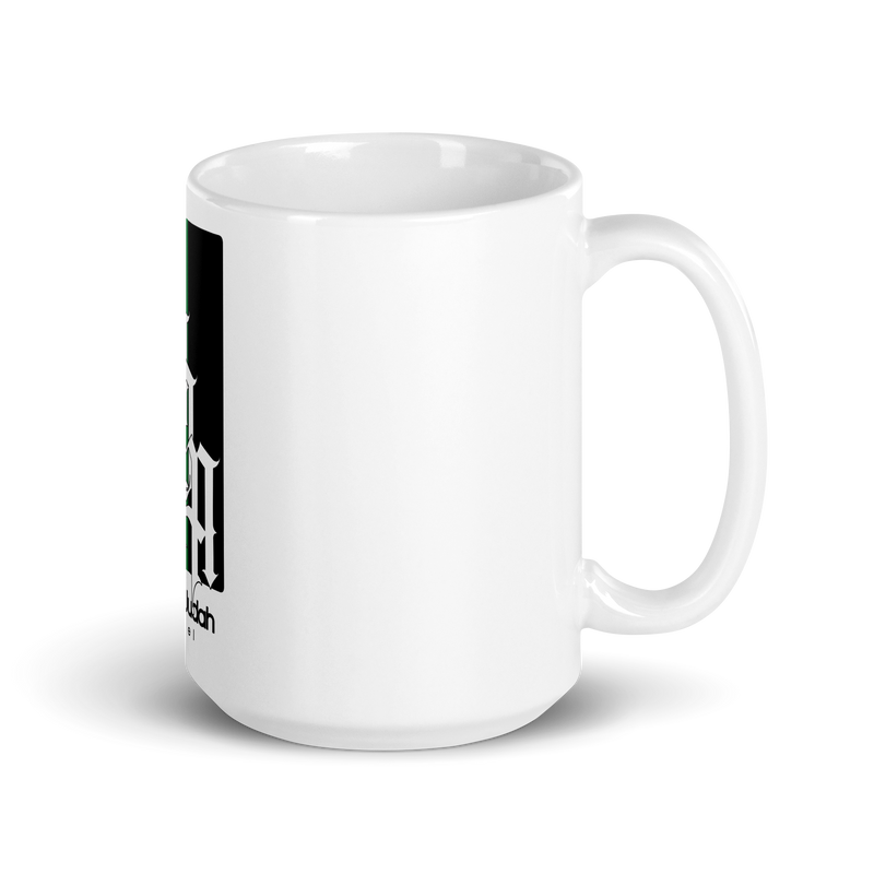 Lion of Judah 2022 Design White glossy mug