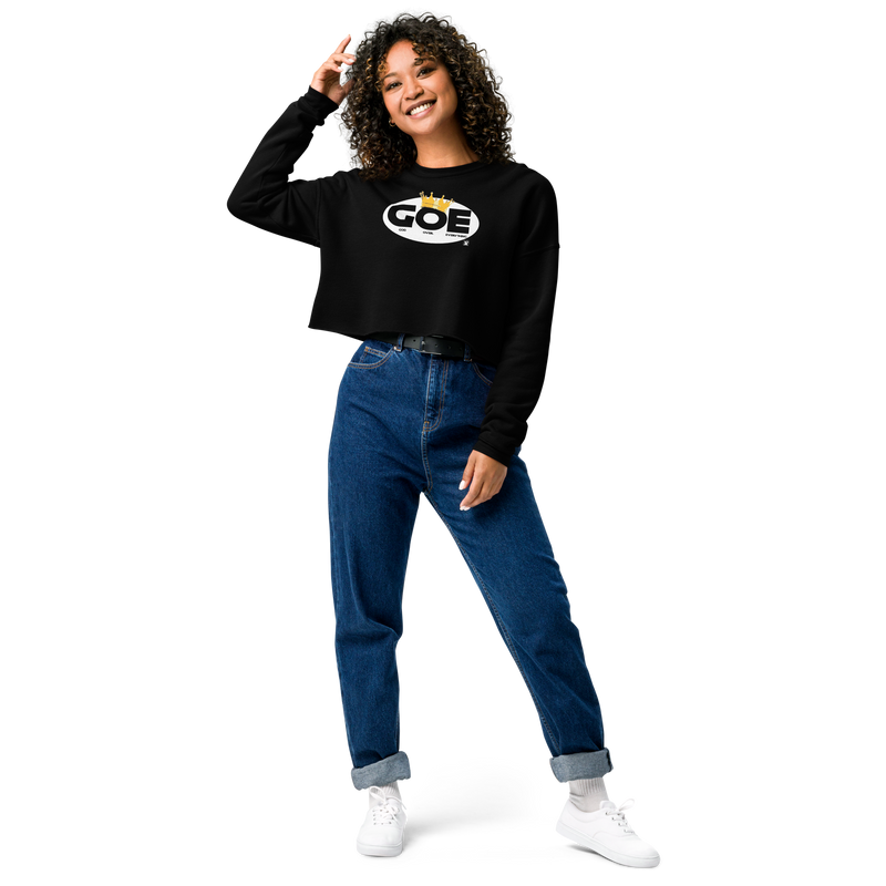 God Over Everything Crop Sweatshirt