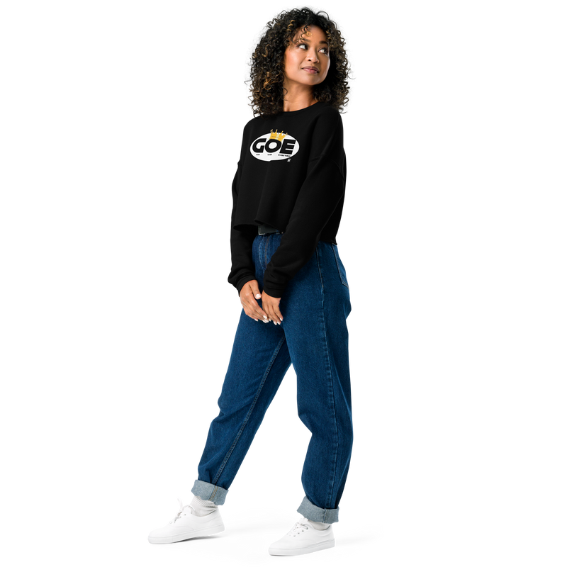 God Over Everything Crop Sweatshirt