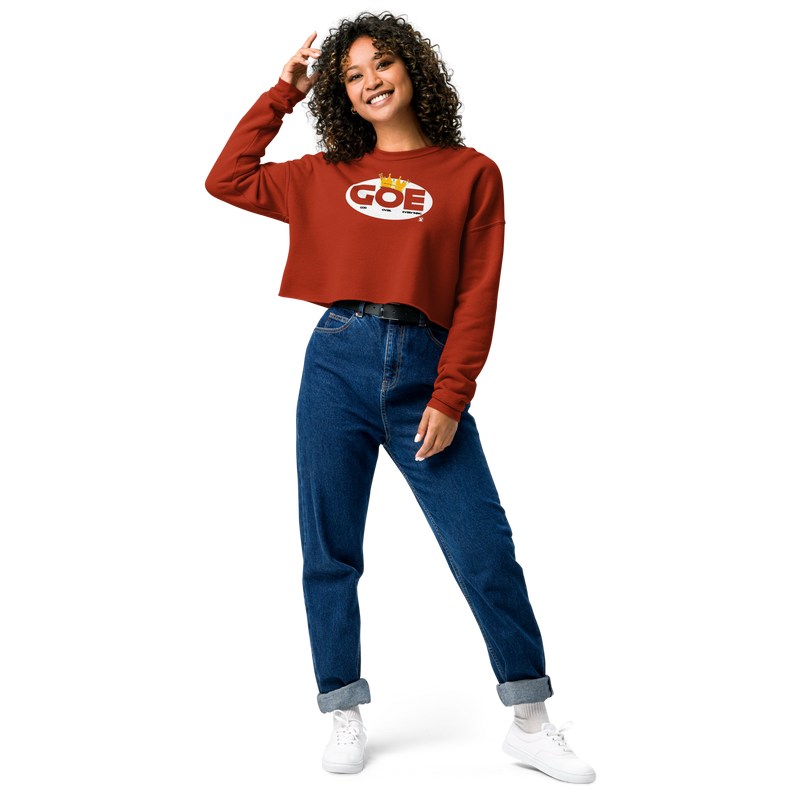 God Over Everything Crop Sweatshirt