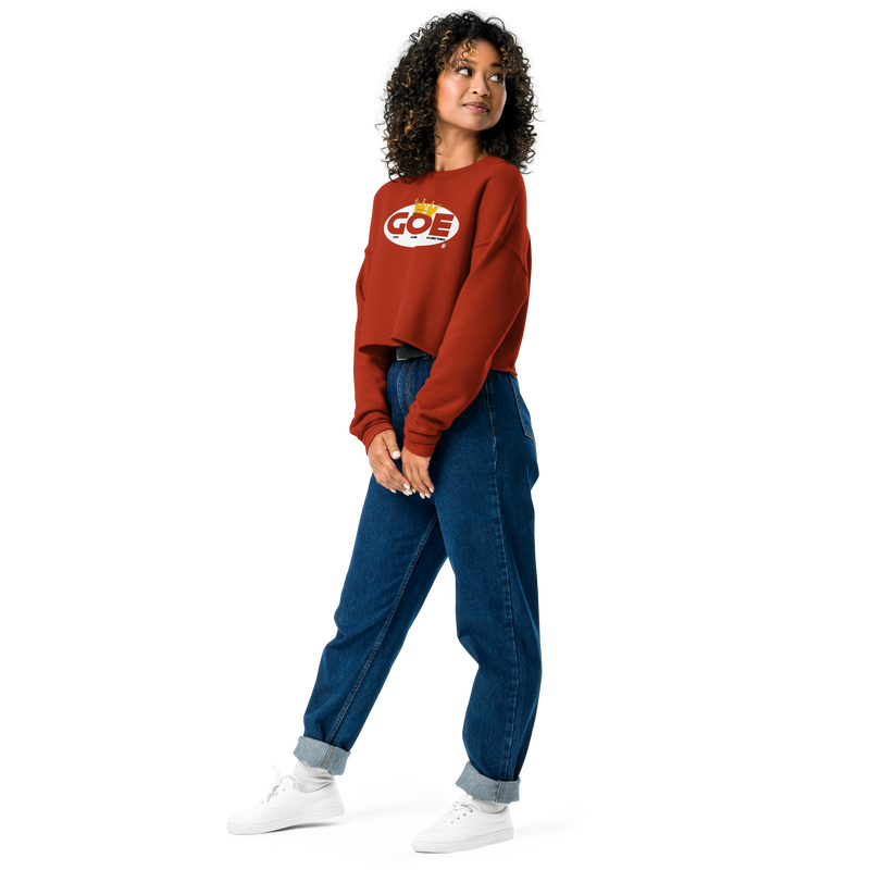 God Over Everything Crop Sweatshirt