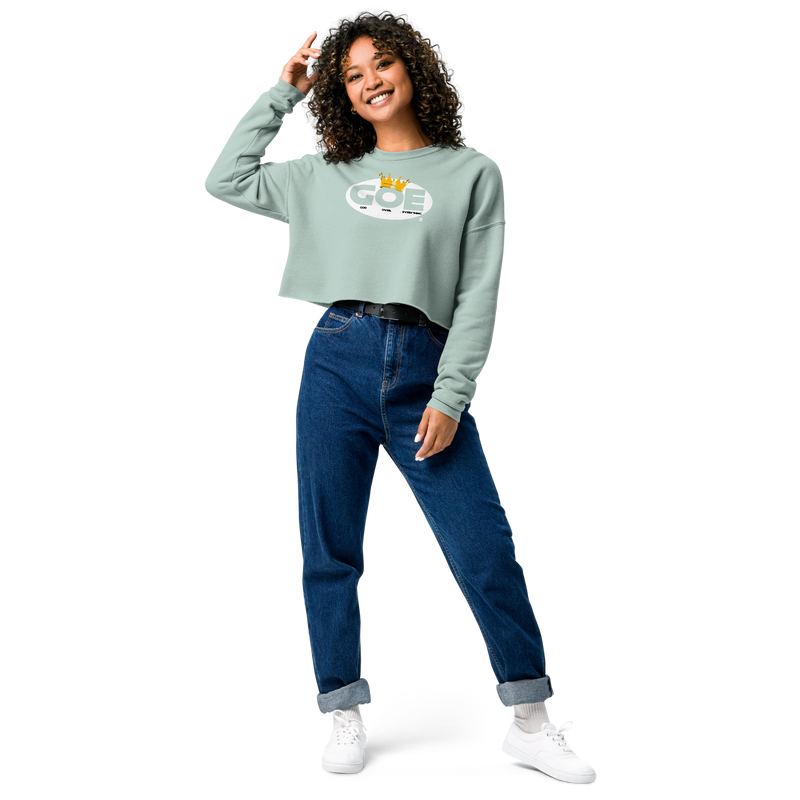 God Over Everything Crop Sweatshirt