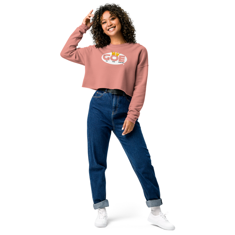 God Over Everything Crop Sweatshirt