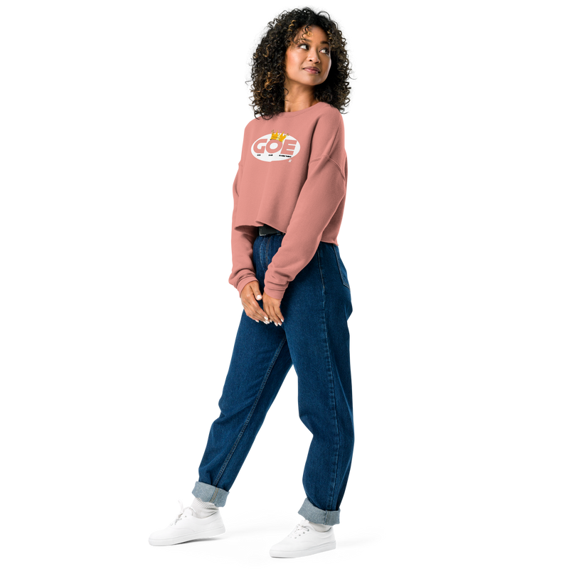 God Over Everything Crop Sweatshirt