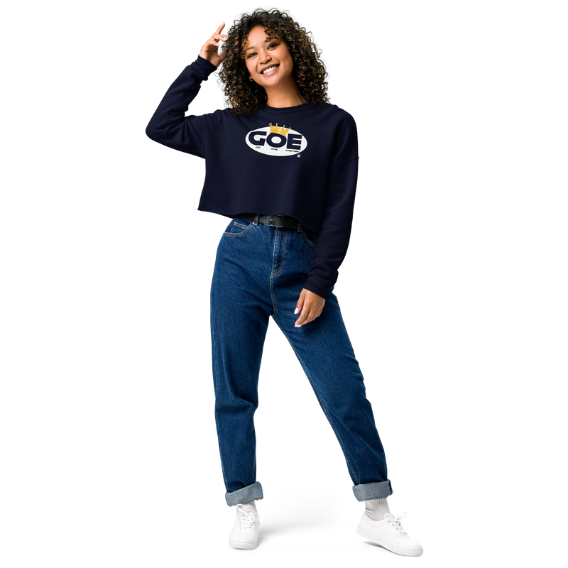 God Over Everything Crop Sweatshirt