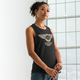 Lion Of Judah Bronze logo Ladies’ Muscle Tank