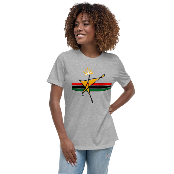 The Black Star Of The Tribe Of Judah Women's Relaxed T-Shirt