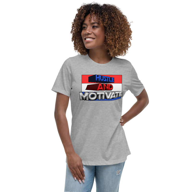 Hustle and Motivate Women's Relaxed T-Shirt