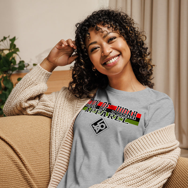 Lion Of Judah Apparel Brand V.2 Women's Relaxed T-Shirt
