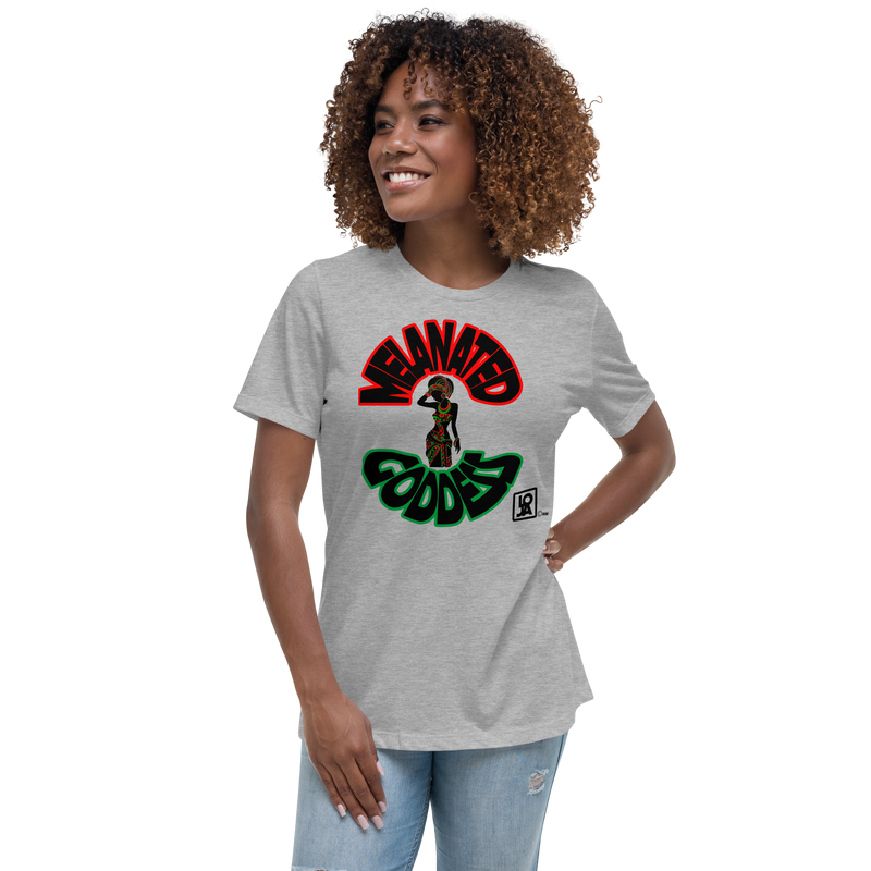 Melnated Goddess Women's Relaxed T-Shirt