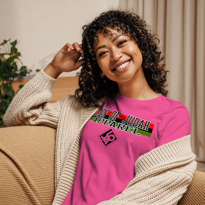 Lion Of Judah Apparel Brand V.2 Women's Relaxed T-Shirt