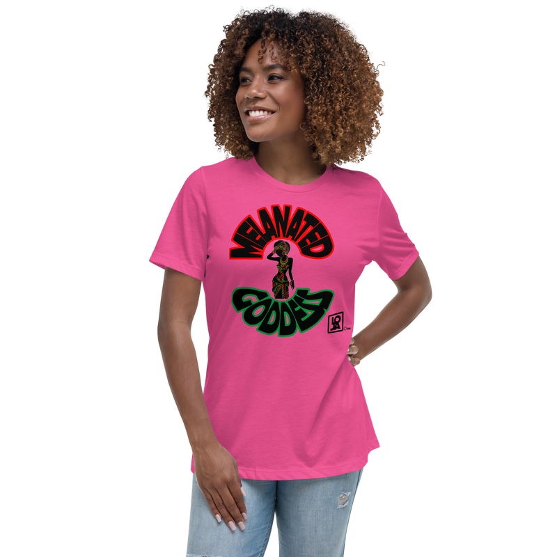 Melnated Goddess Women's Relaxed T-Shirt