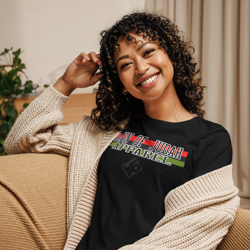 Lion Of Judah Apparel Brand V.2 Women's Relaxed T-Shirt