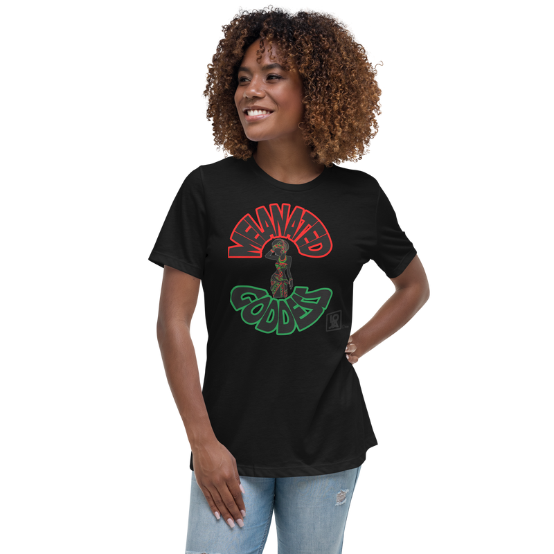 Melnated Goddess Women's Relaxed T-Shirt