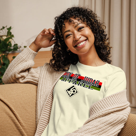 Lion Of Judah Apparel Brand V.2 Women's Relaxed T-Shirt