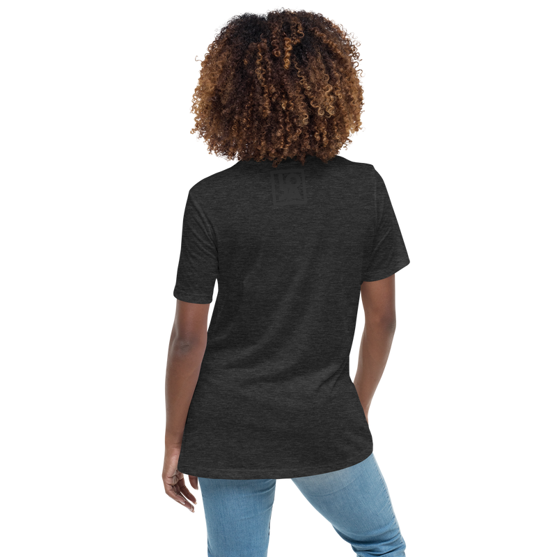 Lion Of Judah Black logo Women's Relaxed T-Shirt