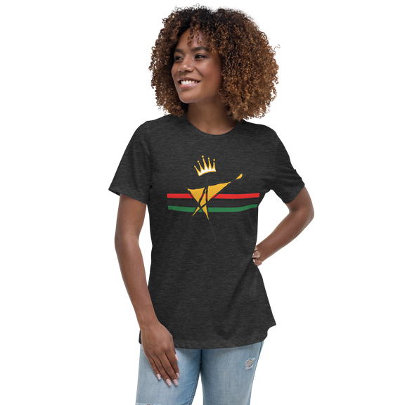The Black Star Of The Tribe Of Judah Women's Relaxed T-Shirt