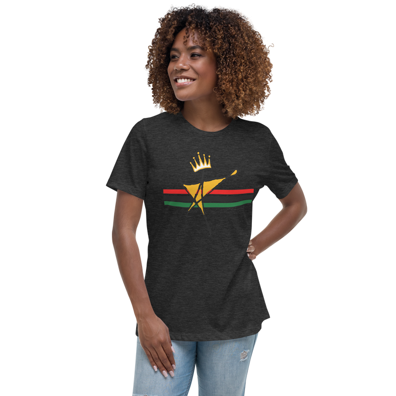 The Black Star Of The Tribe Of Judah Women's Relaxed T-Shirt